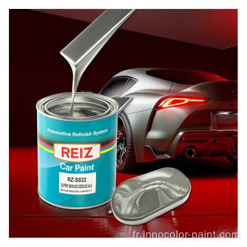 Peinture automobile de haute qualité 1k 2k couleur métallique